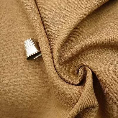 Tissu aspect lin pour couture personnalisée