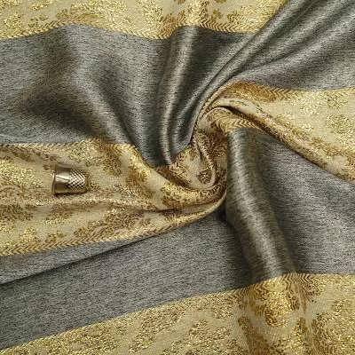 Texture exquise du tissu Johara à bandes