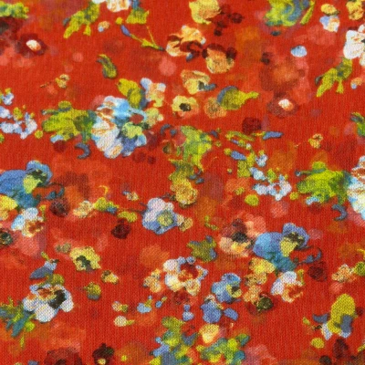 Tissu résille avec motif floral - Charme intemporel