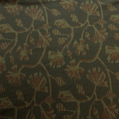 Jacquard orné de motifs floraux