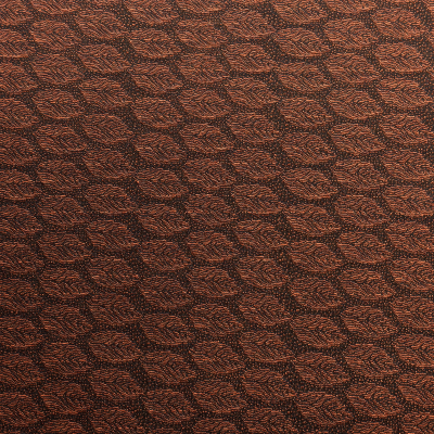 Tissu Jacquard Marron pour Projets Créatifs