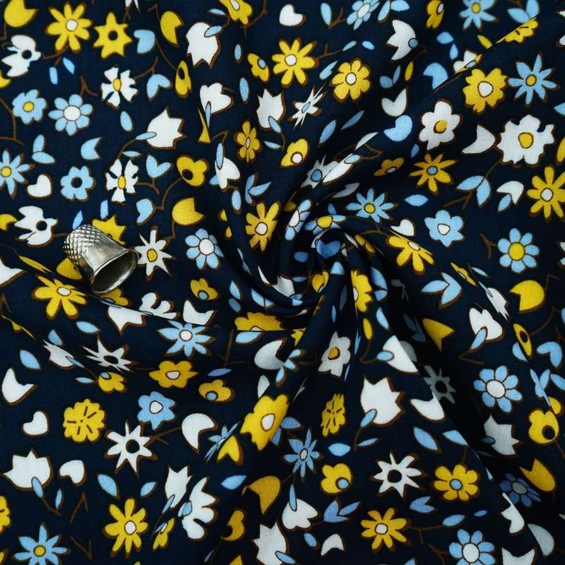 Fibranne Viscose Floral pour vos robes, chemises,