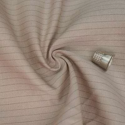 Tissu lin coton à rayures parfait pour confectionner des robes.