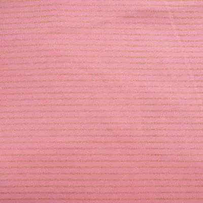 Tissu pour couture: jersey coton rose avec rayures en or brillant.