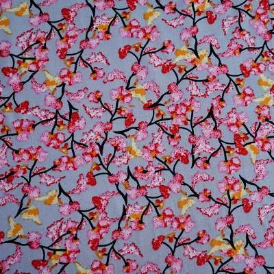 Fibranne Viscose Cerisier Japonais: Parfait pour Accessoires de Mode