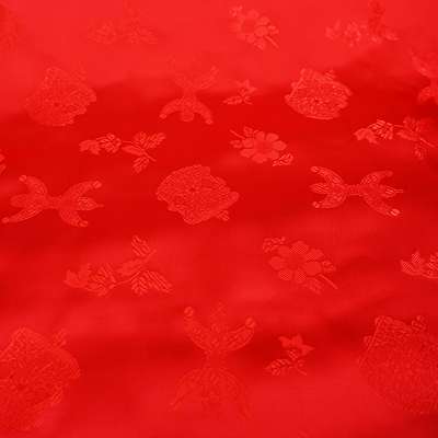 Tissu Satin Jacquard Berbère : Confectionnez des Pièces Haute Couture