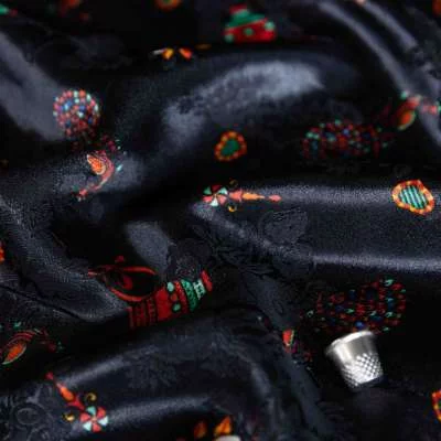 Tissu Satin Luxe pour Confection de Robes Kabyles