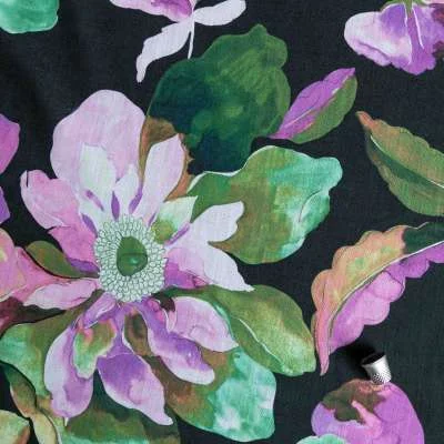 Tissu Lin Coton à Floral : Combinez Style, Confort et Durabilité
