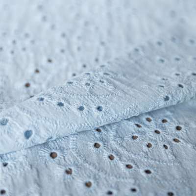 Tissu de Coton Broderie Anglaise pour la Couture