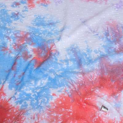 Popeline Coton Organique Tie And Dye