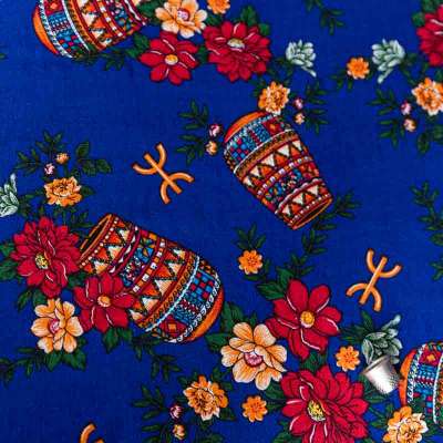 Tissu de viscose pour robe kabyle avec label de qualité