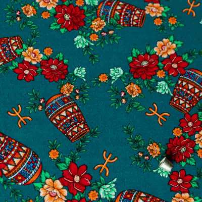 viscose avec motifs authentiques pour robe Kabyle.