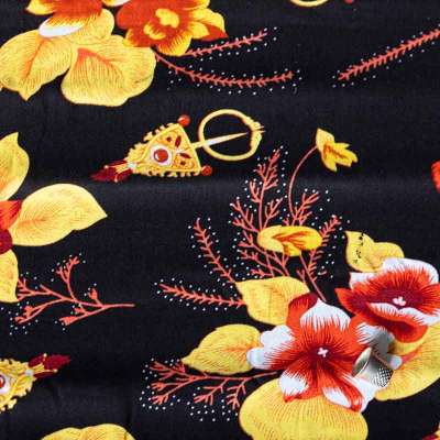 Tissu viscose coloré idéal pour robes kabyles authentiques