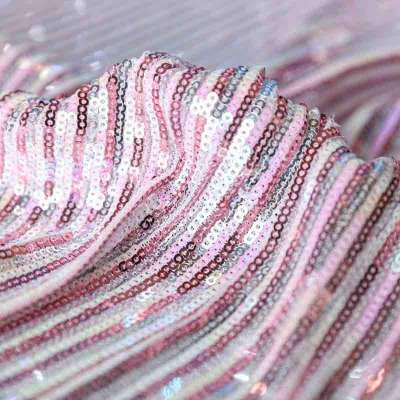 Tulle de sequins scintillants