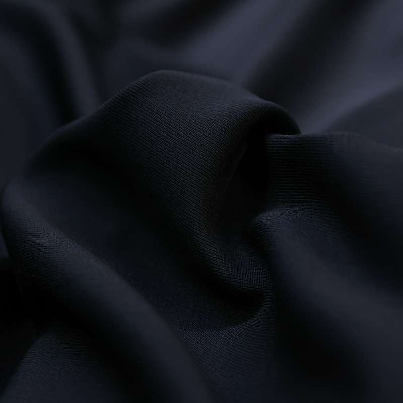 Tissu 100% laine noir