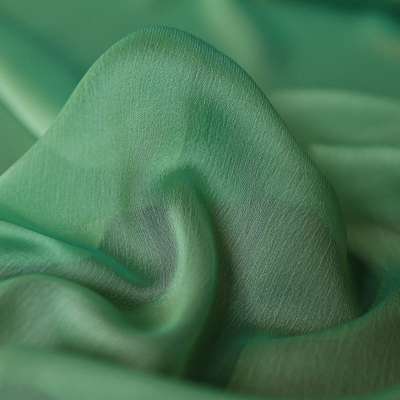 Tissu Organza Changeant Vert