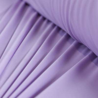 Tissu Crêpe Maille Nylon Violet au tombé fluide et structuré