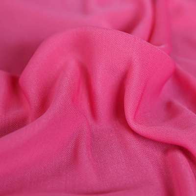 Tissu Crêpe Maille Nylon Rose Fuchsia léger et extensible