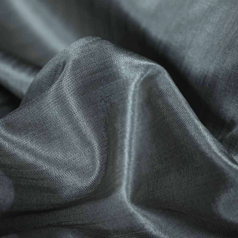 Tissu Twill de Viscose Brillant Taupe Clair