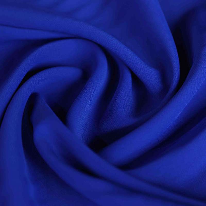 Tissu Microfibre Lourd Infroissable Bleu Royal sophistiquée