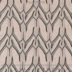 Dentelle Modèle MISSONI Motif Feuilles Couleur Gris