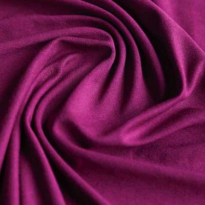 Tissu jersey violet prune léger et confortable