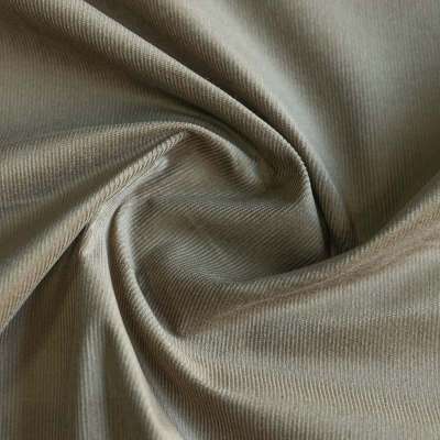 Velours côtelé taupe extensible pour couture